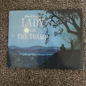 New Disney Lady and the Tramp Exclusive Lithograph Portfolio Set of 4 11x14